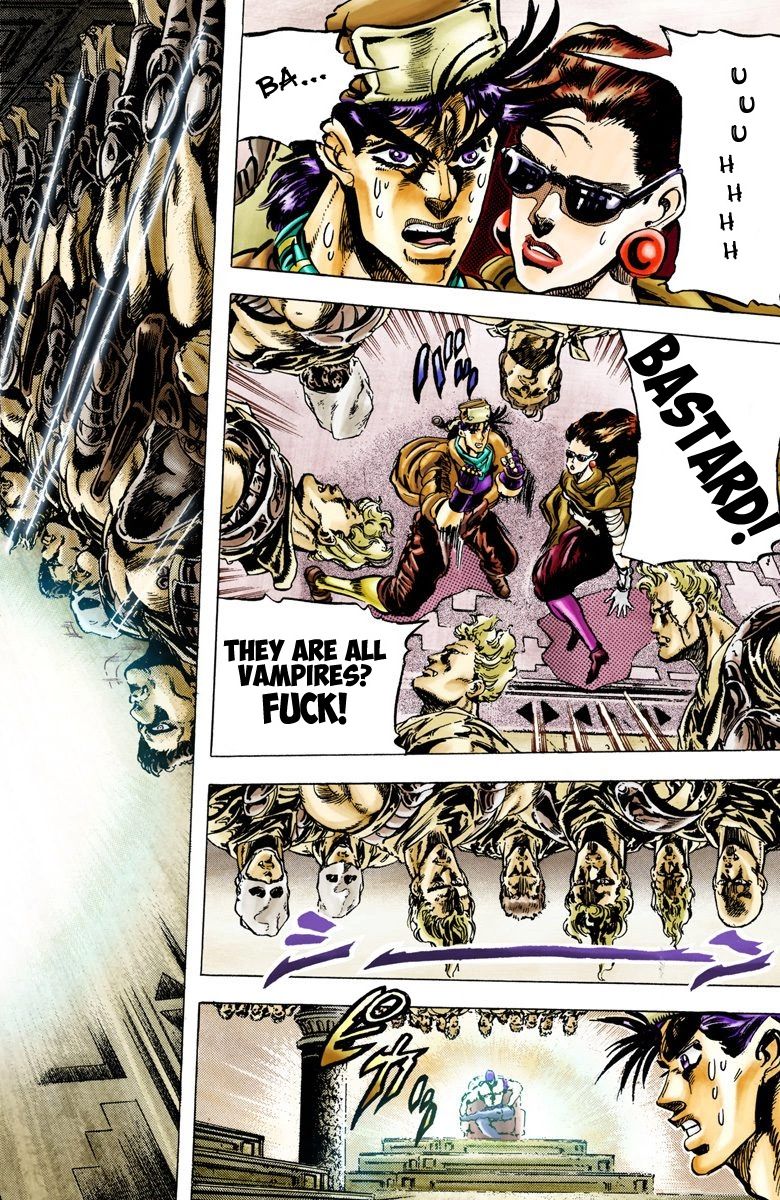 Read JoJo's Bizarre Adventure Part 2 Battle Tendency Official Colored Manga Online