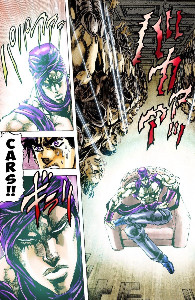 Read JoJo's Bizarre Adventure Part 2 Battle Tendency Official Colored Manga Online