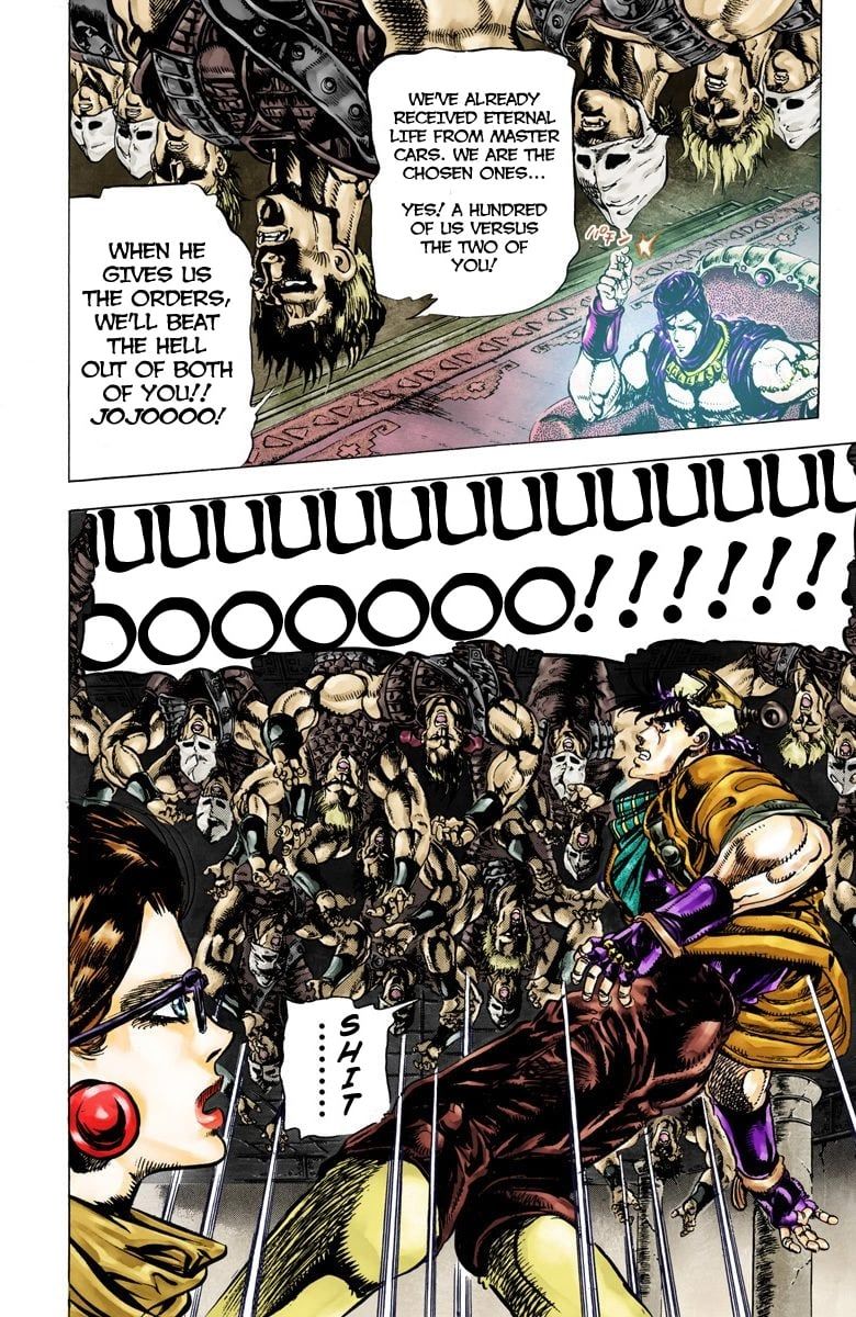 Read JoJo's Bizarre Adventure Part 2 Battle Tendency Official Colored Manga Online