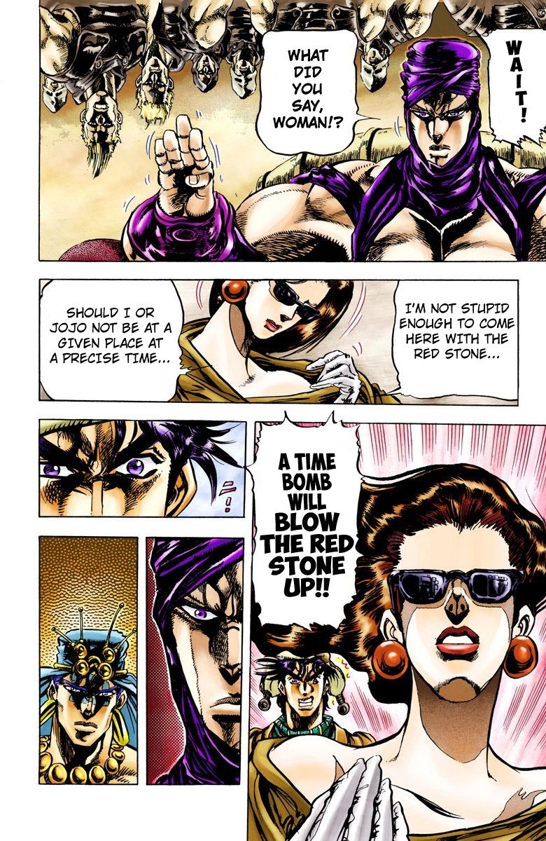Read JoJo's Bizarre Adventure Part 2 Battle Tendency Official Colored Manga Online