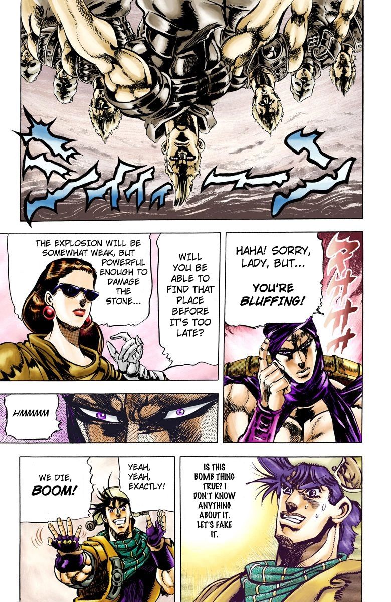 Read JoJo's Bizarre Adventure Part 2 Battle Tendency Official Colored Manga Online