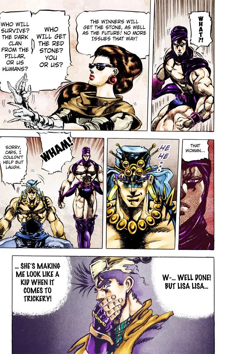Read JoJo's Bizarre Adventure Part 2 Battle Tendency Official Colored Manga Online