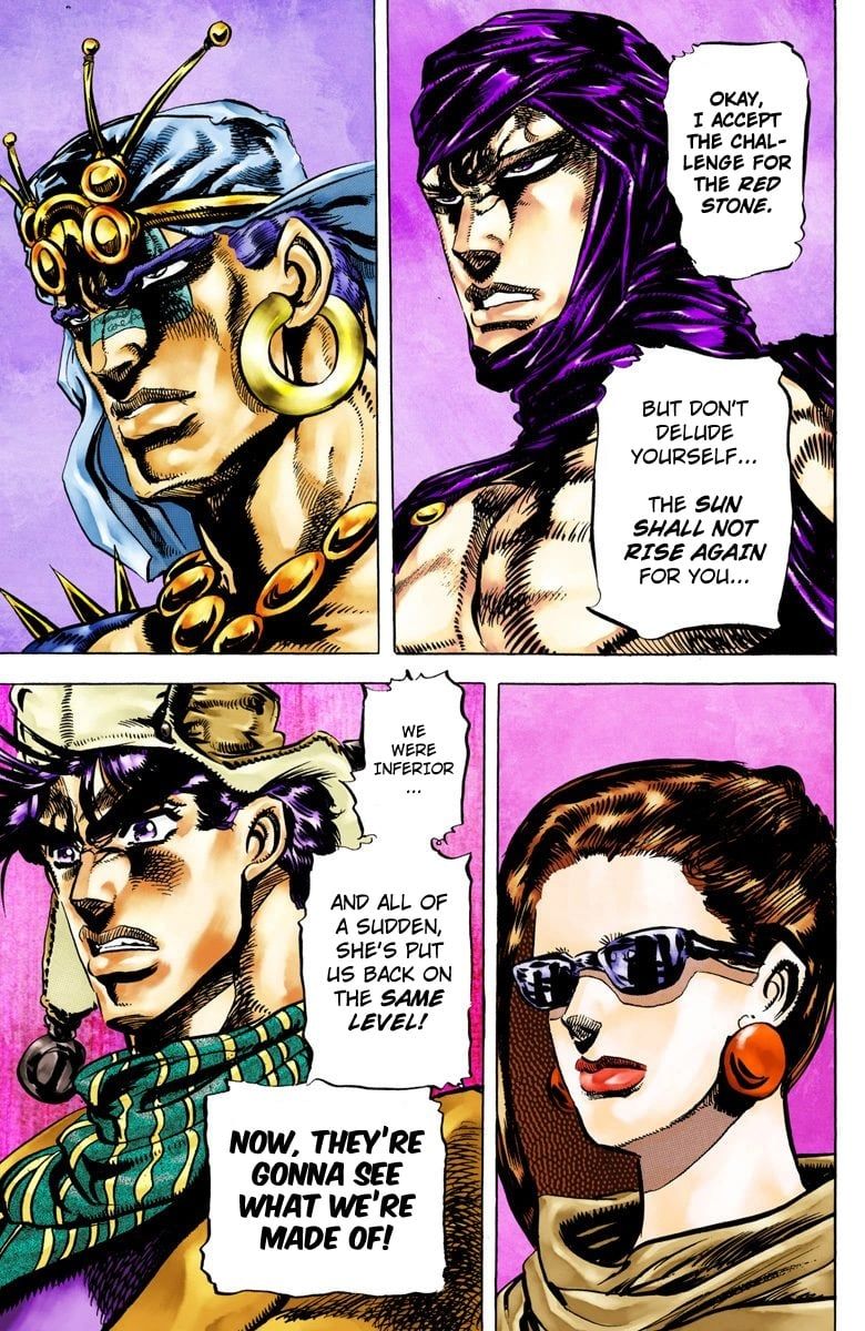 Read JoJo's Bizarre Adventure Part 2 Battle Tendency Official Colored Manga Online