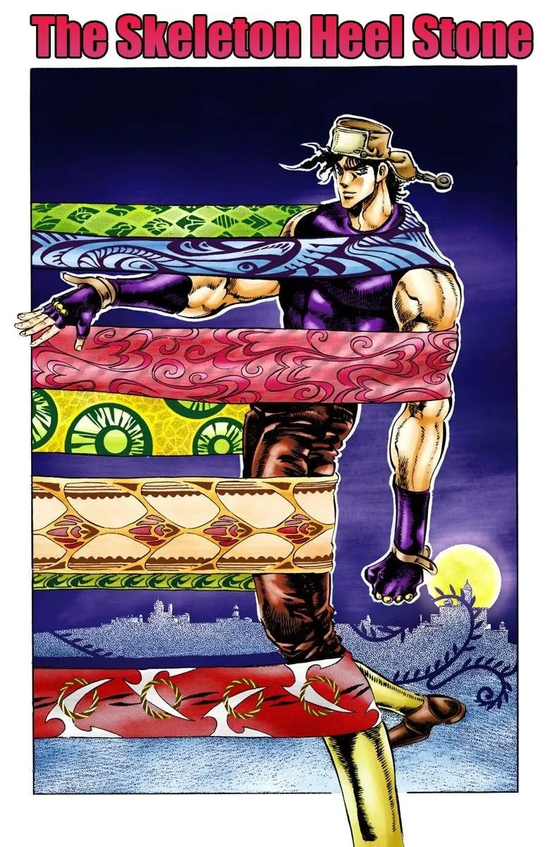 Read JoJo's Bizarre Adventure Part 2 Battle Tendency Official Colored Manga Online