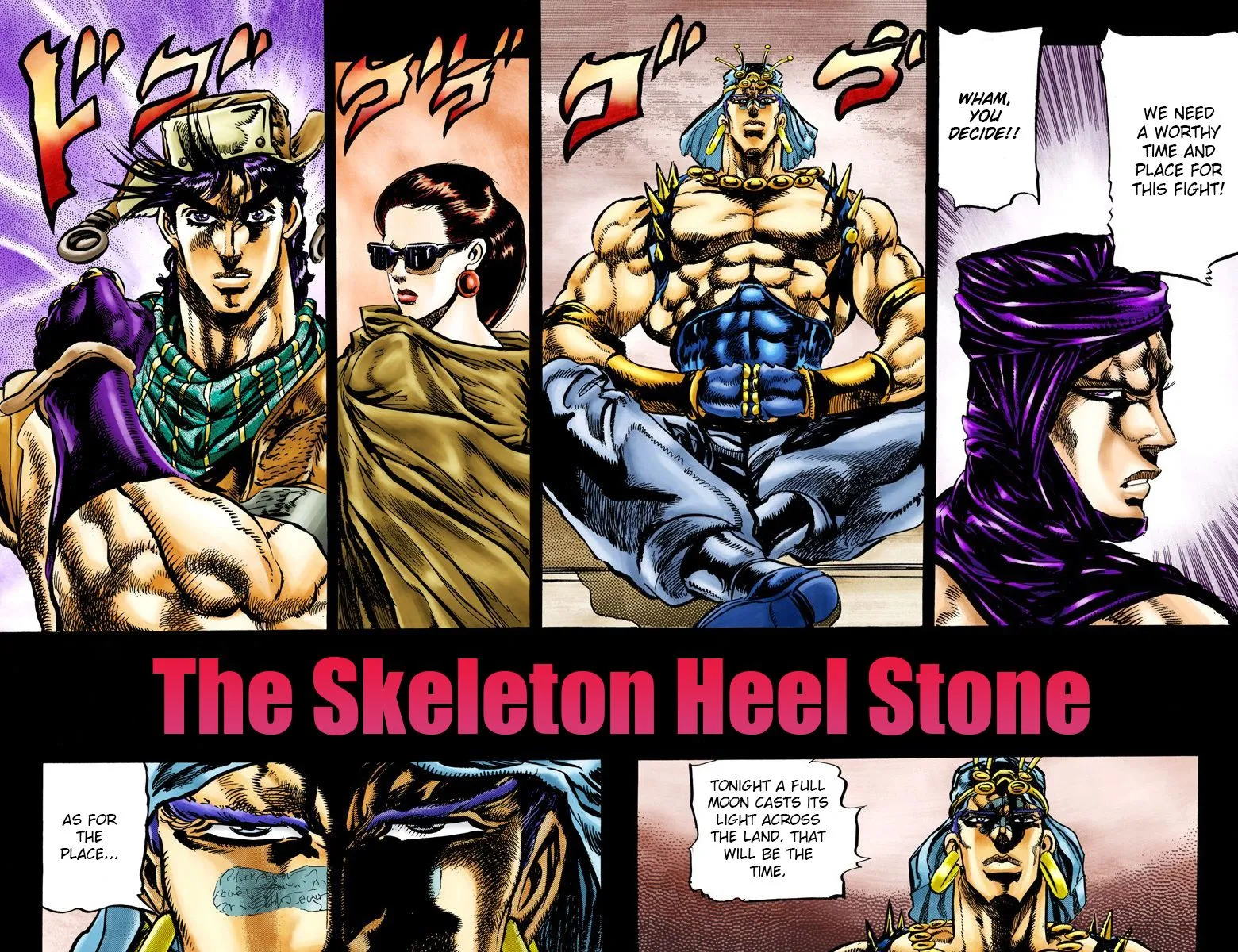 Read JoJo's Bizarre Adventure Part 2 Battle Tendency Official Colored Manga Online