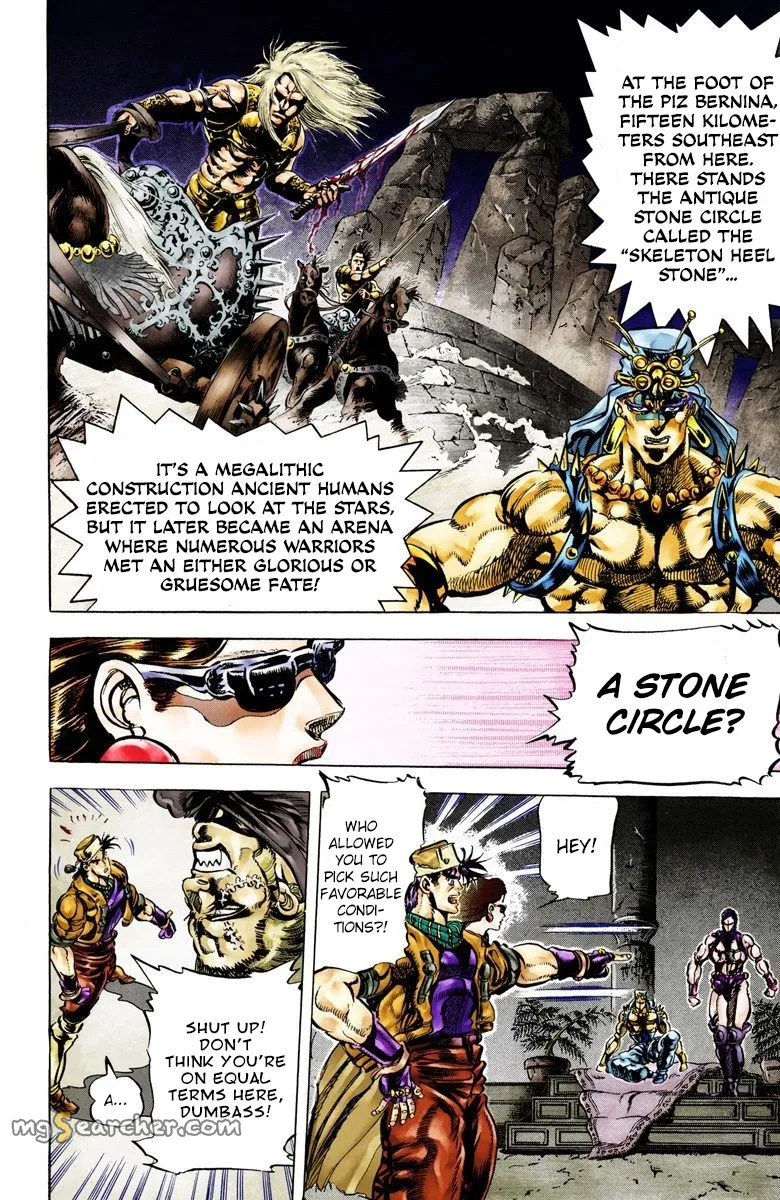 Read JoJo's Bizarre Adventure Part 2 Battle Tendency Official Colored Manga Online