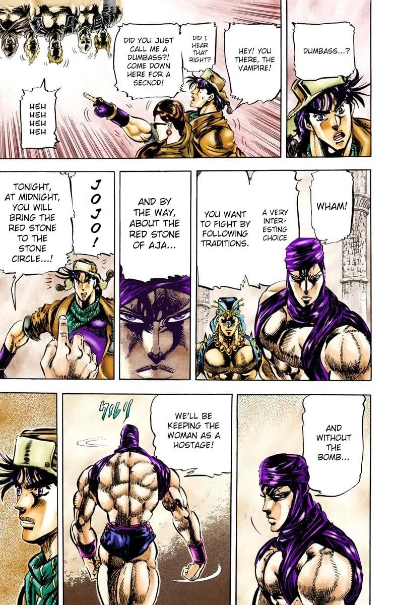 Read JoJo's Bizarre Adventure Part 2 Battle Tendency Official Colored Manga Online