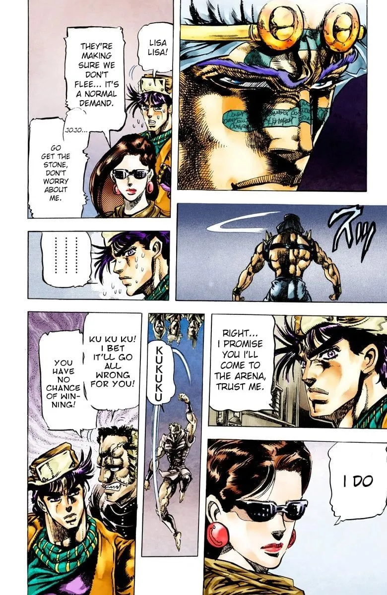 Read JoJo's Bizarre Adventure Part 2 Battle Tendency Official Colored Manga Online