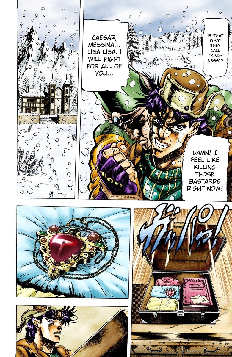 Read JoJo's Bizarre Adventure Part 2 Battle Tendency Official Colored Manga Online