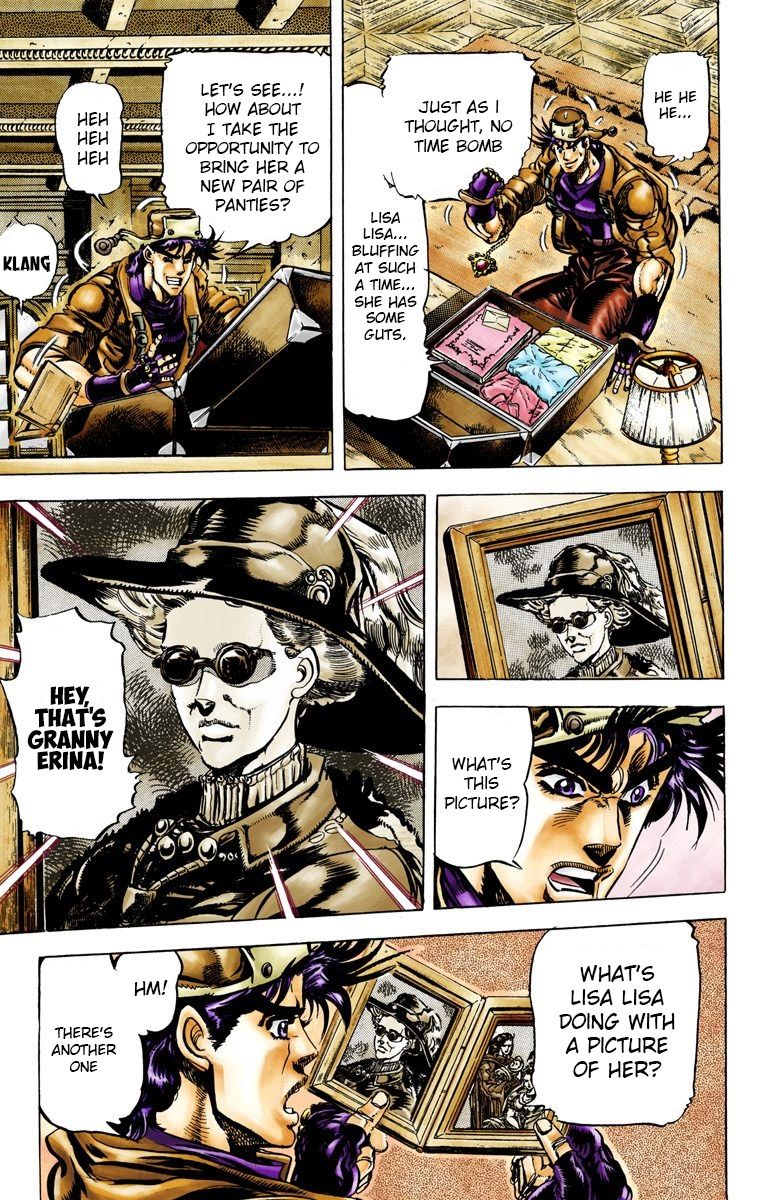 Read JoJo's Bizarre Adventure Part 2 Battle Tendency Official Colored Manga Online