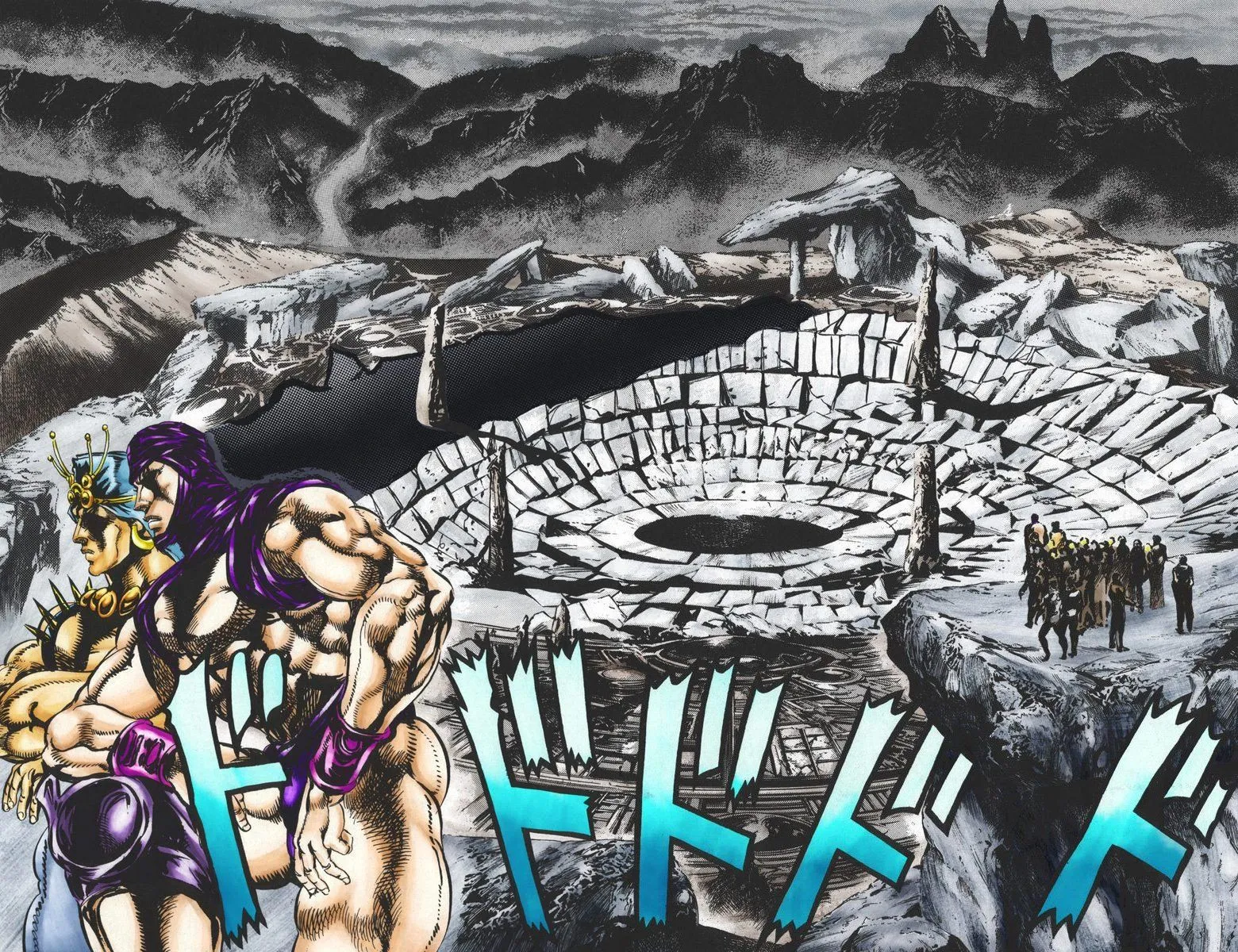 Read JoJo's Bizarre Adventure Part 2 Battle Tendency Official Colored Manga Online