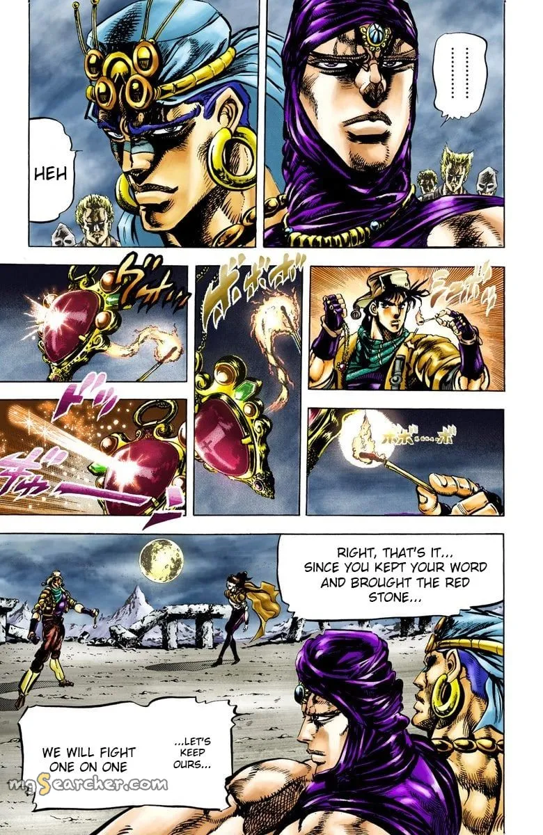 Read JoJo's Bizarre Adventure Part 2 Battle Tendency Official Colored Manga Online