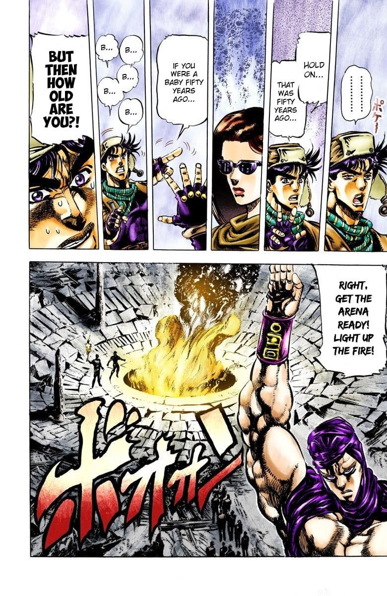 Read JoJo's Bizarre Adventure Part 2 Battle Tendency Official Colored Manga Online