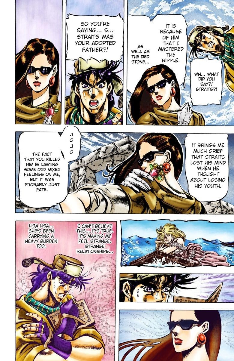 Read JoJo's Bizarre Adventure Part 2 Battle Tendency Official Colored Manga Online