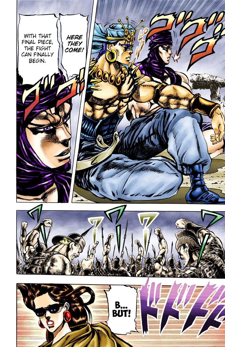 Read JoJo's Bizarre Adventure Part 2 Battle Tendency Official Colored Manga Online