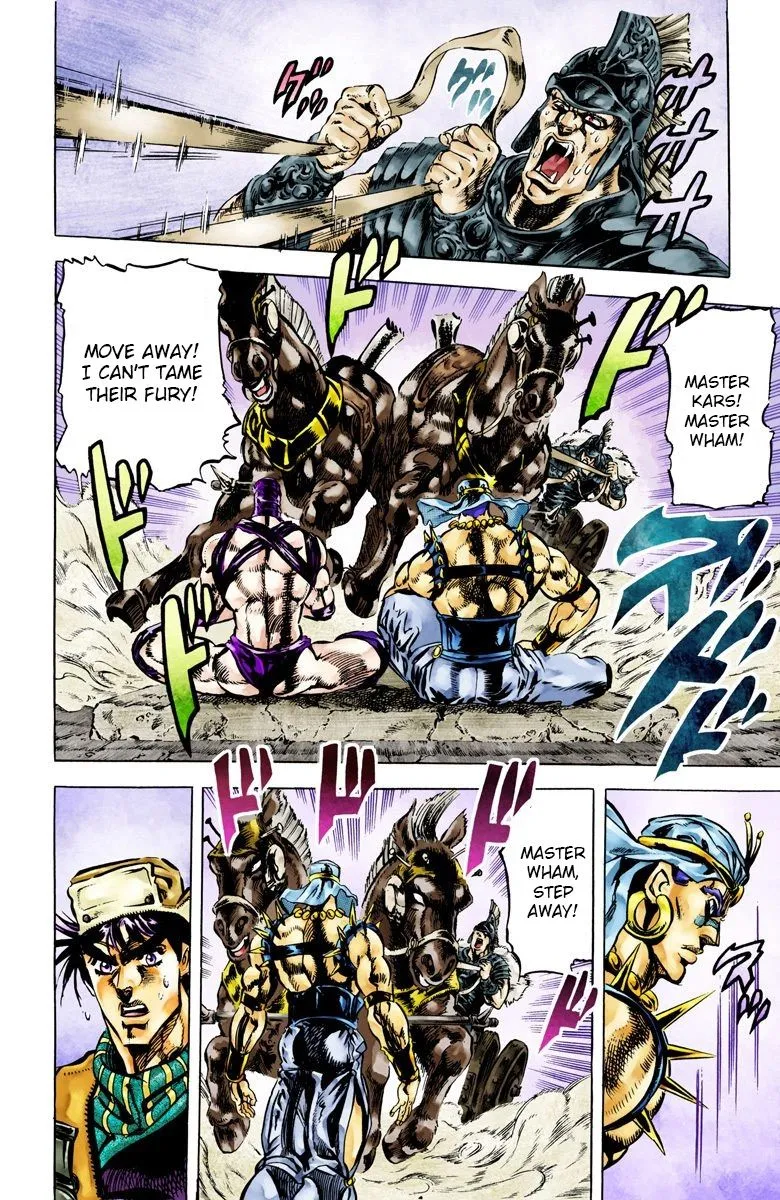 Read JoJo's Bizarre Adventure Part 2 Battle Tendency Official Colored Manga Online