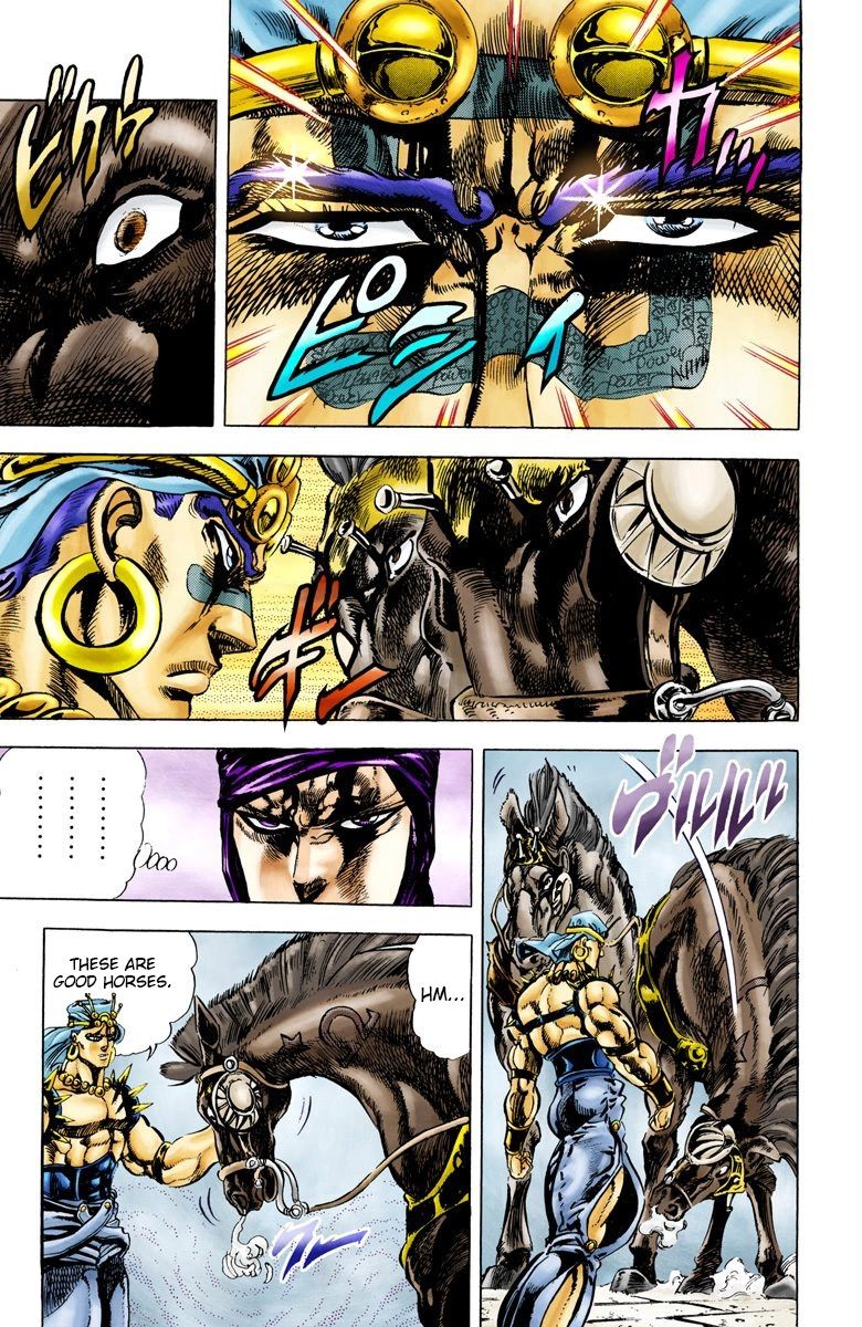 Read JoJo's Bizarre Adventure Part 2 Battle Tendency Official Colored Manga Online