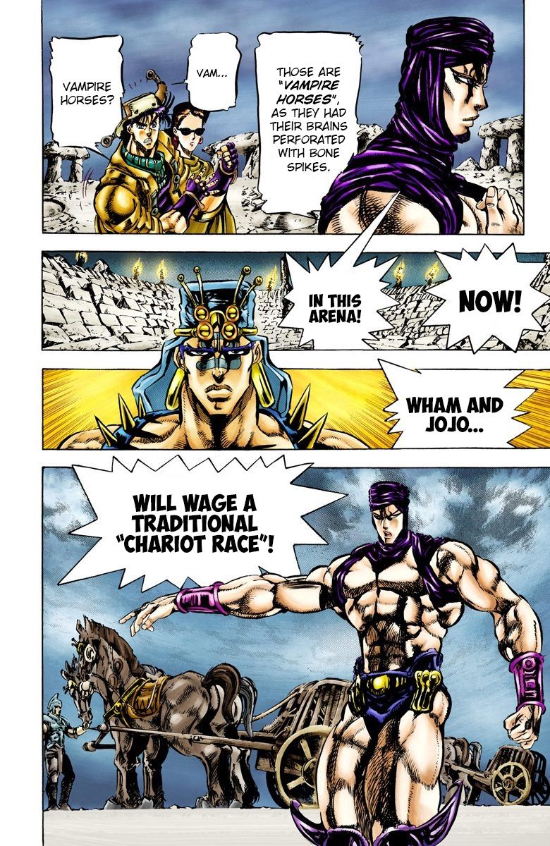 Read JoJo's Bizarre Adventure Part 2 Battle Tendency Official Colored Manga Online