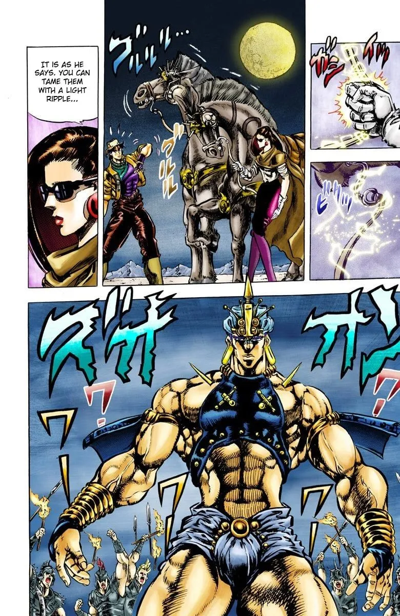 Read JoJo's Bizarre Adventure Part 2 Battle Tendency Official Colored Manga Online