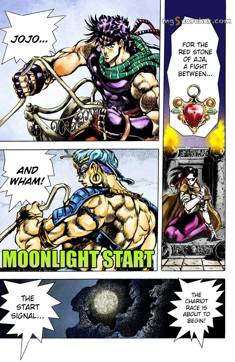 Read JoJo's Bizarre Adventure Part 2 Battle Tendency Official Colored Manga Online