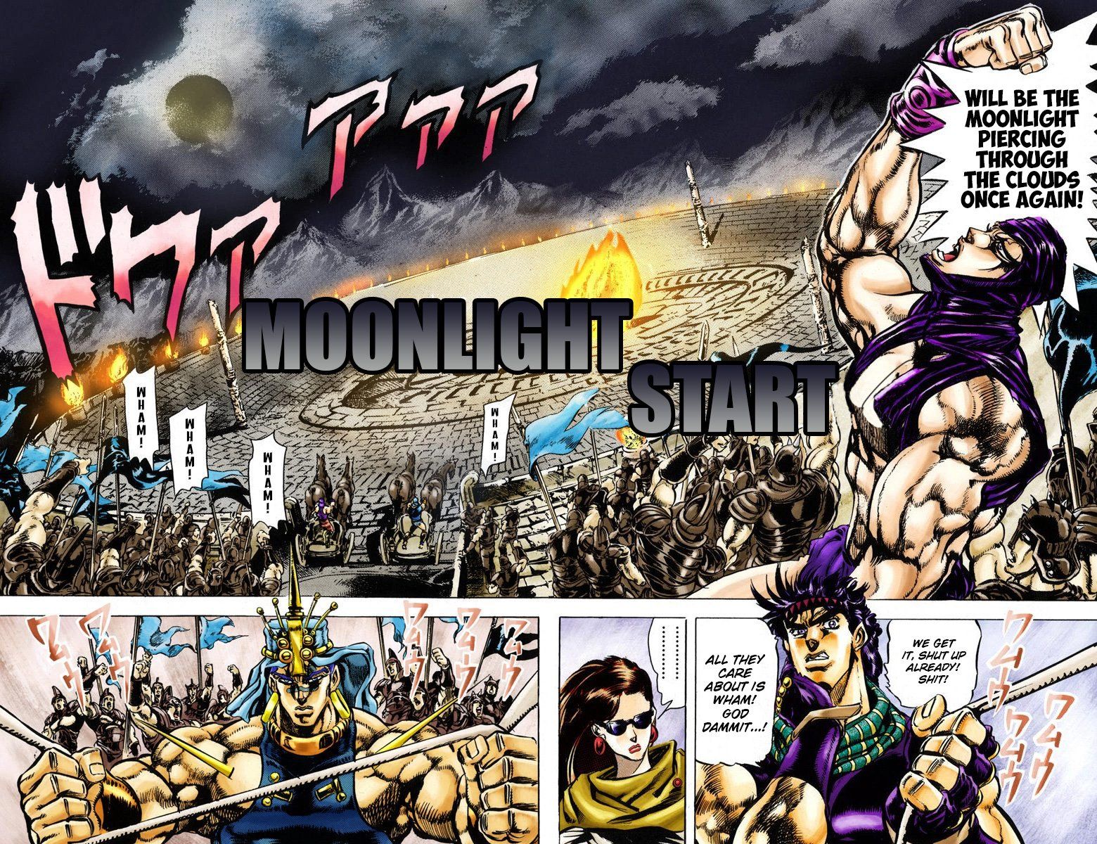 Read JoJo's Bizarre Adventure Part 2 Battle Tendency Official Colored Manga Online