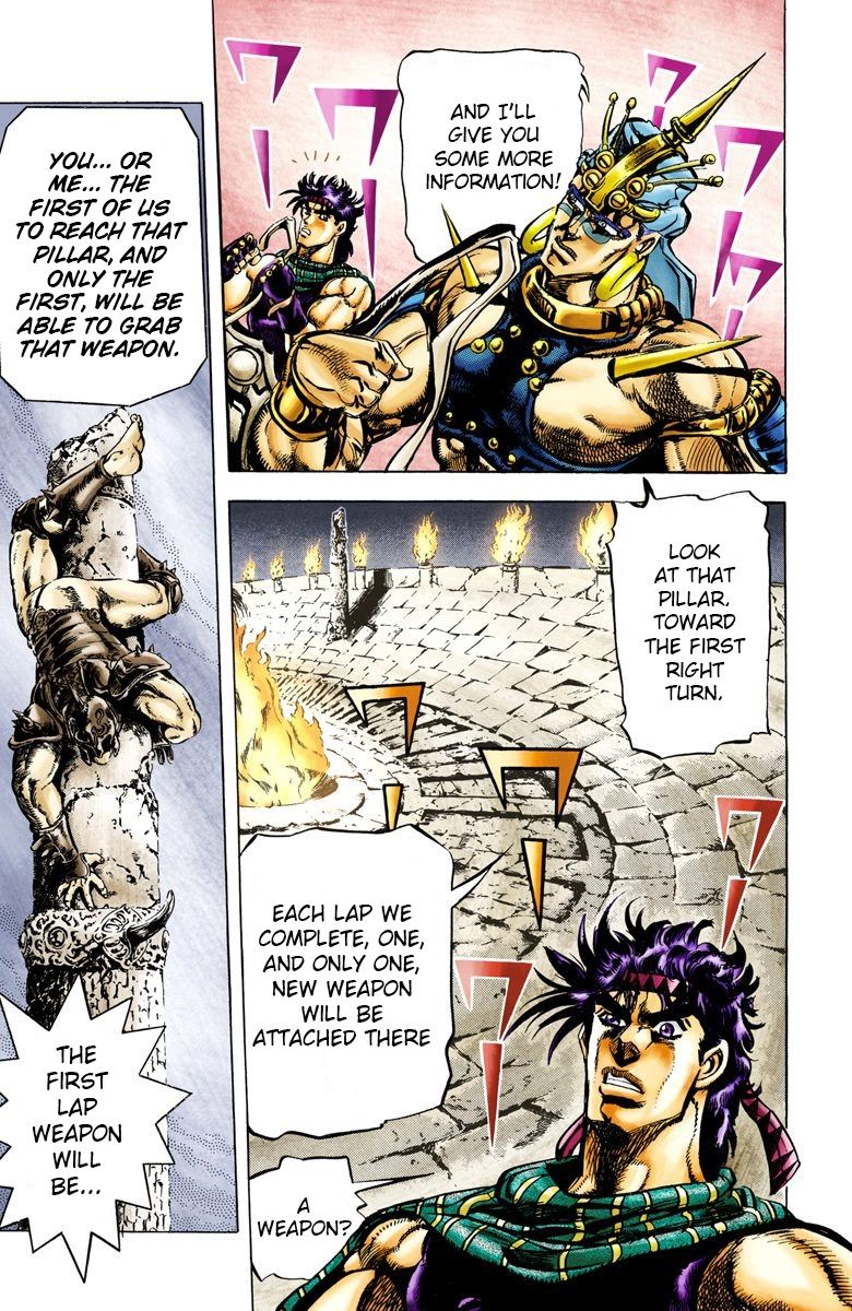 Read JoJo's Bizarre Adventure Part 2 Battle Tendency Official Colored Manga Online