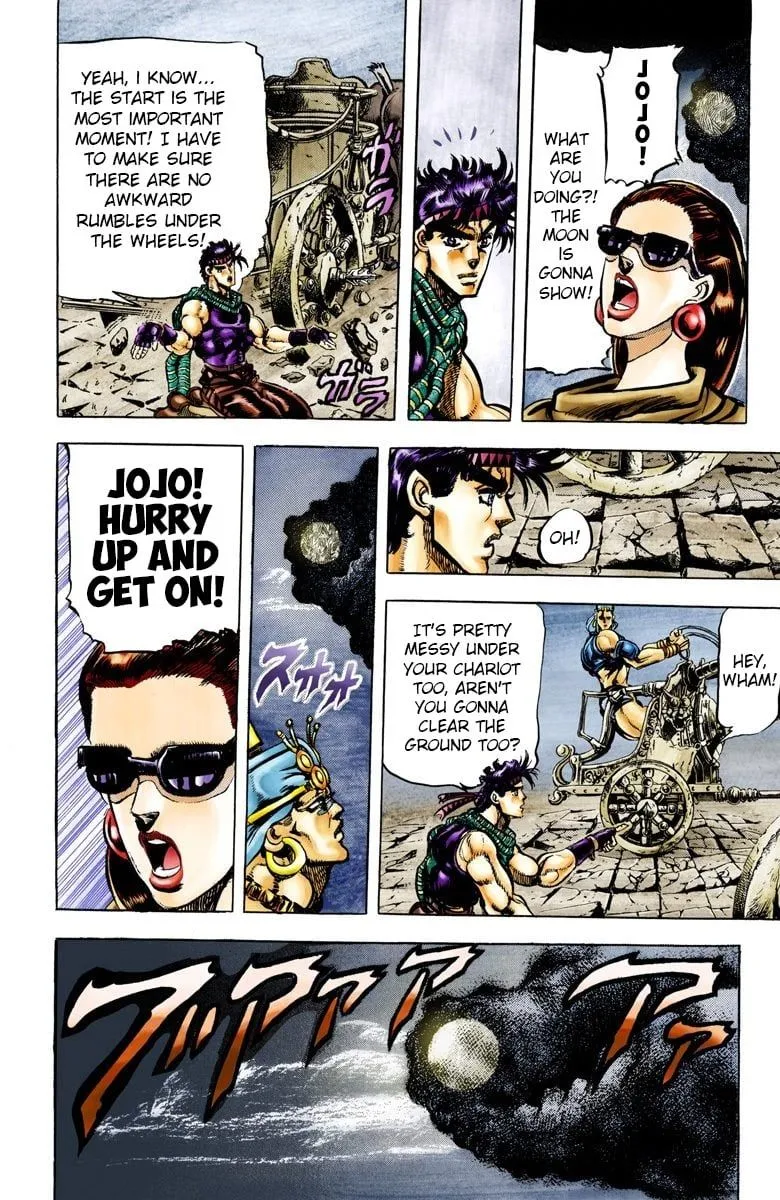 Read JoJo's Bizarre Adventure Part 2 Battle Tendency Official Colored Manga Online