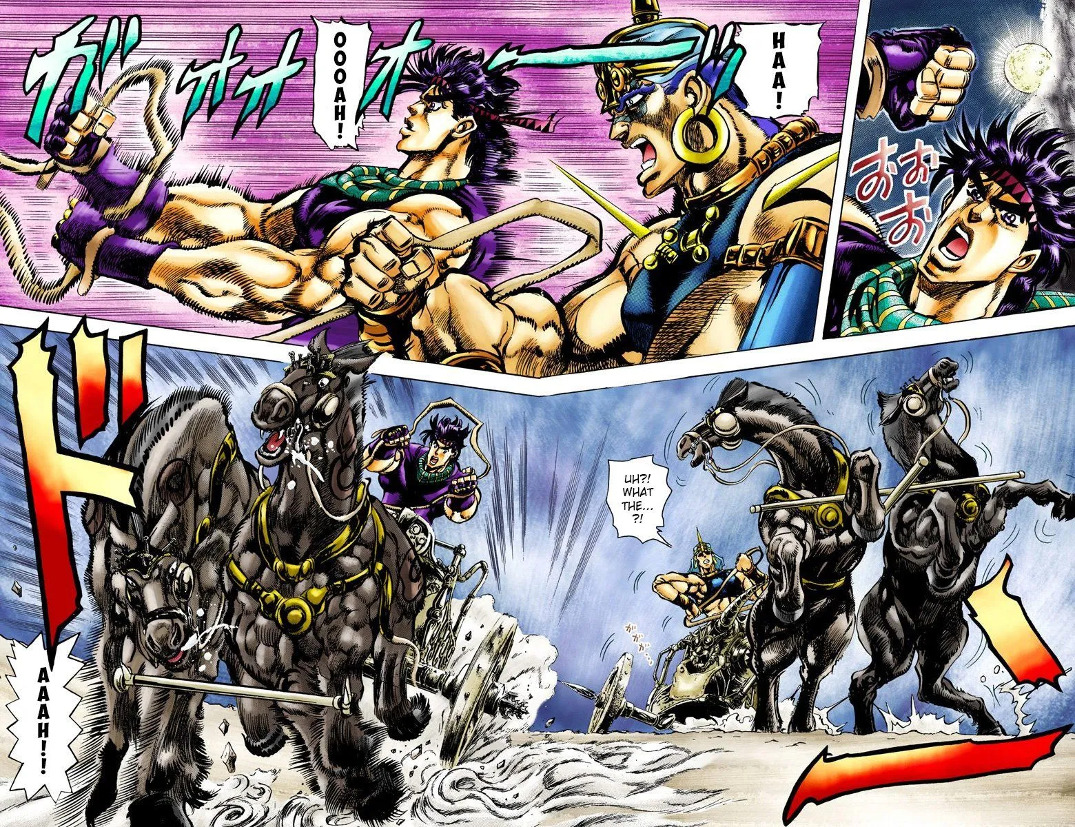 Read JoJo's Bizarre Adventure Part 2 Battle Tendency Official Colored Manga Online