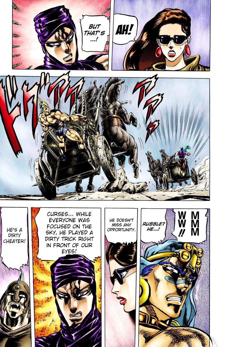 Read JoJo's Bizarre Adventure Part 2 Battle Tendency Official Colored Manga Online