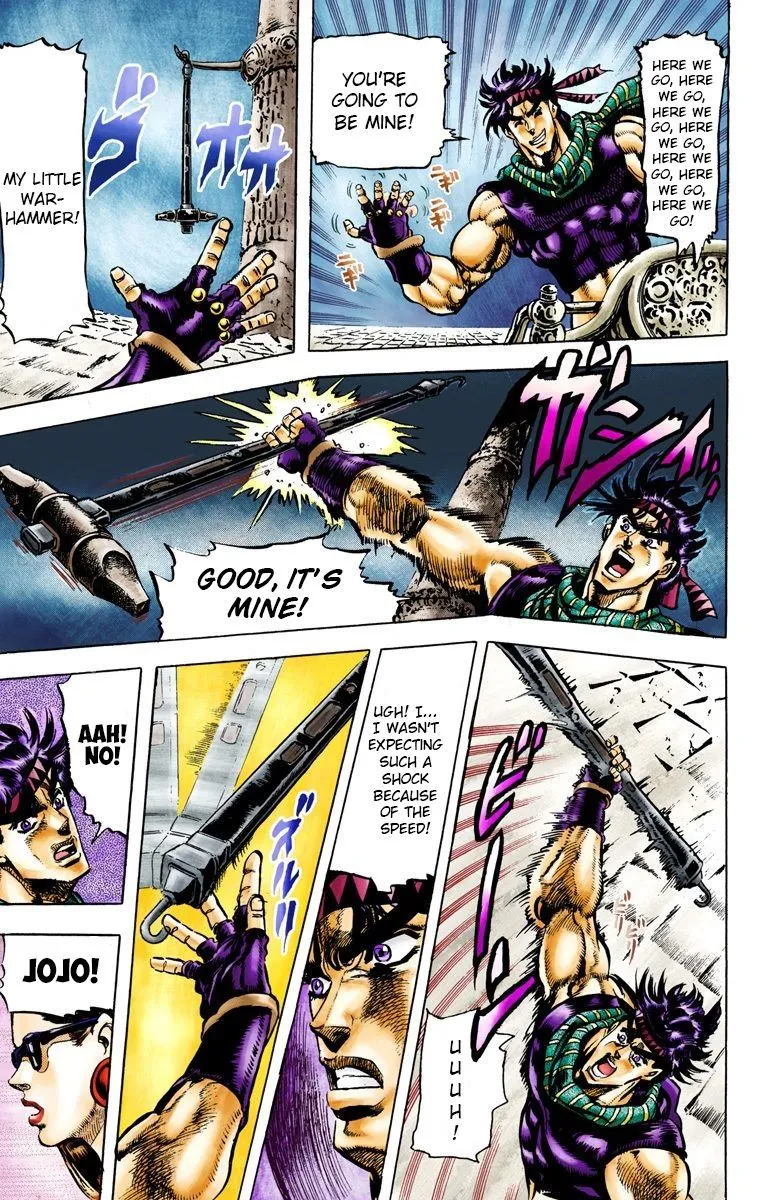 Read JoJo's Bizarre Adventure Part 2 Battle Tendency Official Colored Manga Online