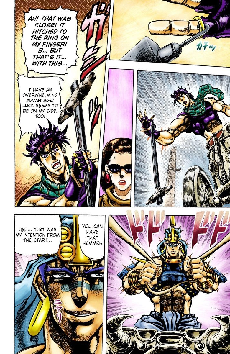 Read JoJo's Bizarre Adventure Part 2 Battle Tendency Official Colored Manga Online