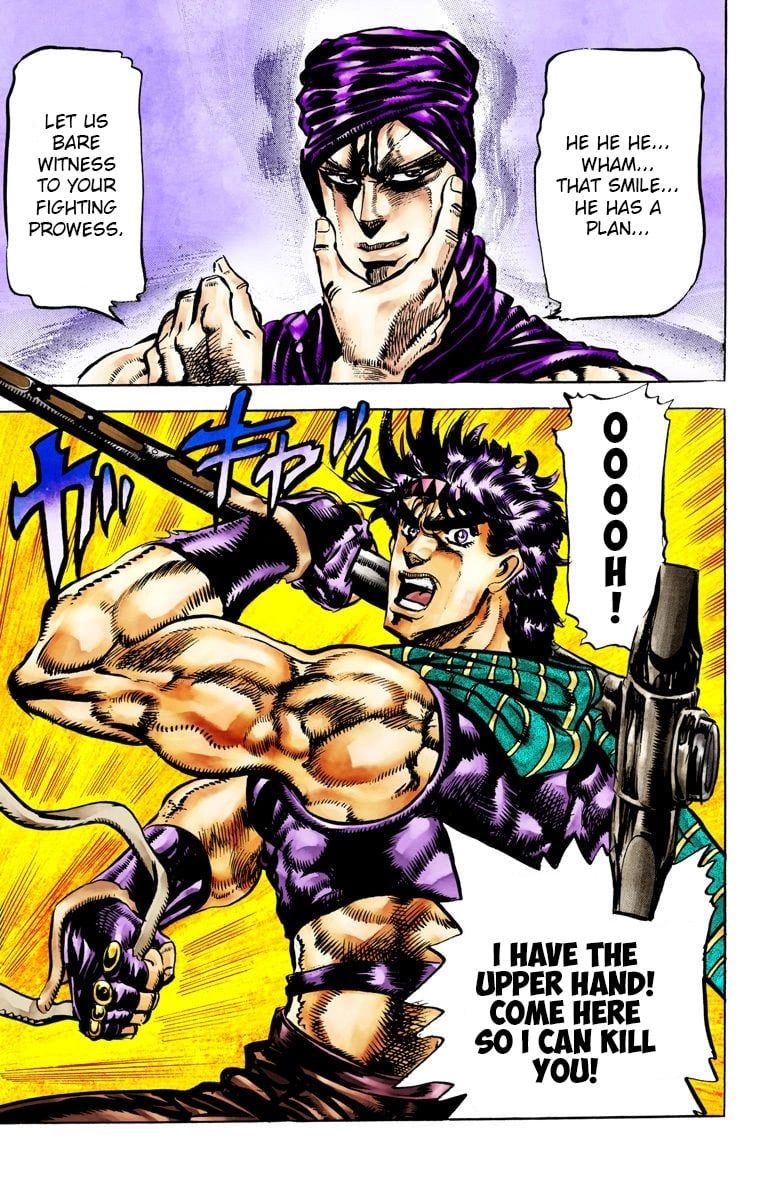 Read JoJo's Bizarre Adventure Part 2 Battle Tendency Official Colored Manga Online