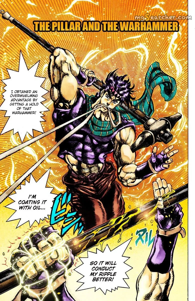 Read JoJo's Bizarre Adventure Part 2 Battle Tendency Official Colored Manga Online