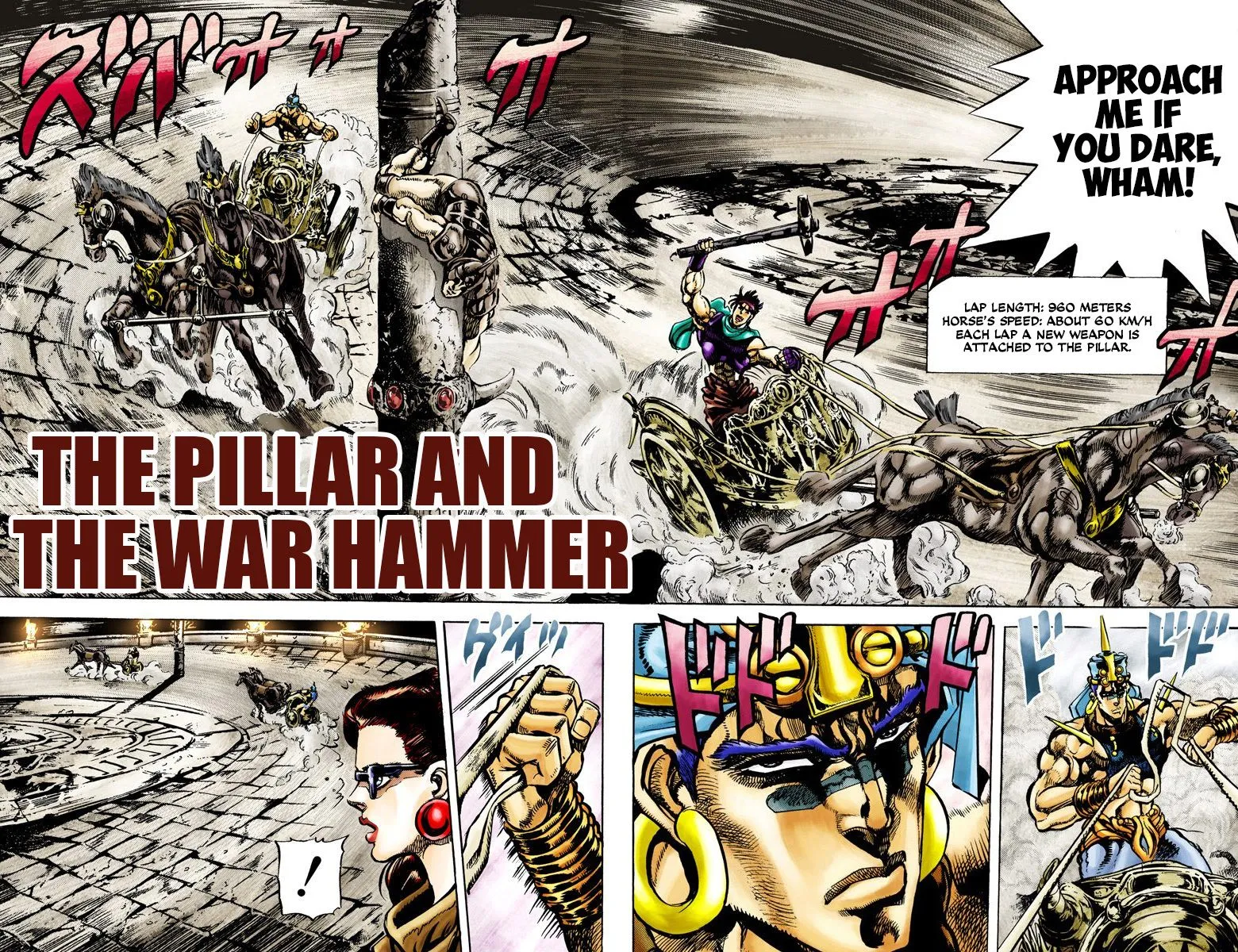 Read JoJo's Bizarre Adventure Part 2 Battle Tendency Official Colored Manga Online