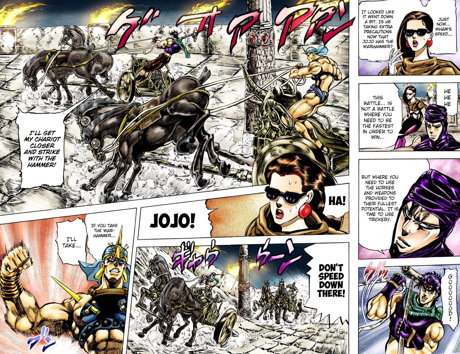 Read JoJo's Bizarre Adventure Part 2 Battle Tendency Official Colored Manga Online