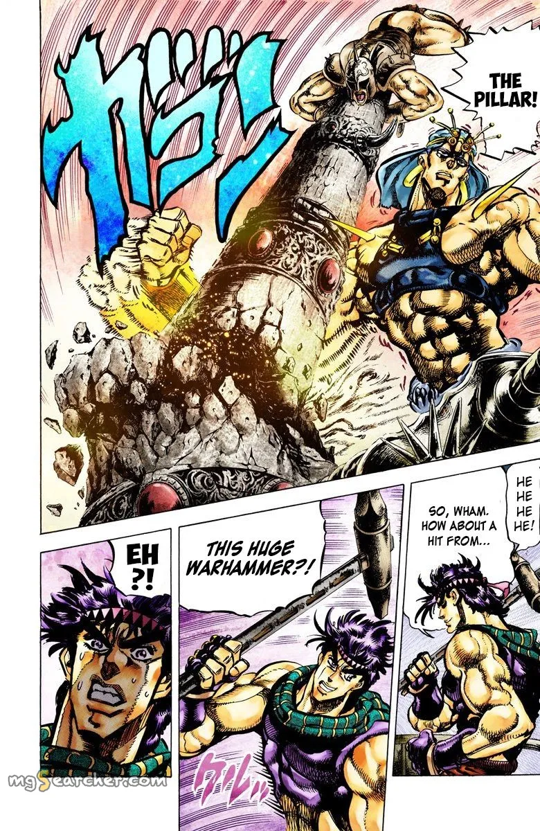 Read JoJo's Bizarre Adventure Part 2 Battle Tendency Official Colored Manga Online