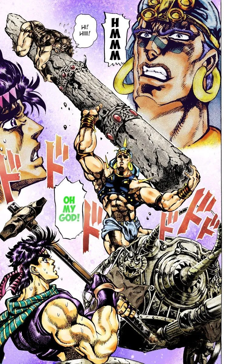 Read JoJo's Bizarre Adventure Part 2 Battle Tendency Official Colored Manga Online