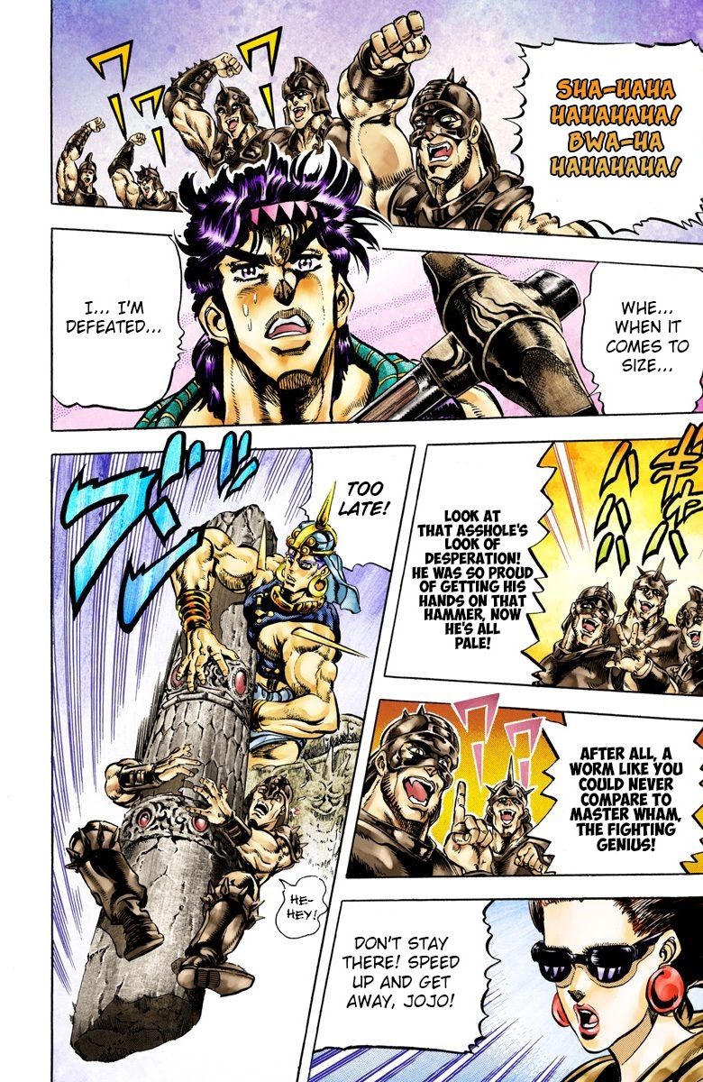 Read JoJo's Bizarre Adventure Part 2 Battle Tendency Official Colored Manga Online