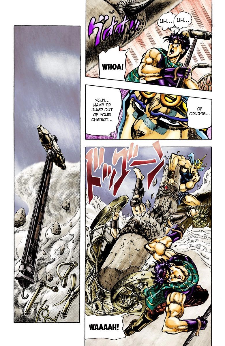 Read JoJo's Bizarre Adventure Part 2 Battle Tendency Official Colored Manga Online