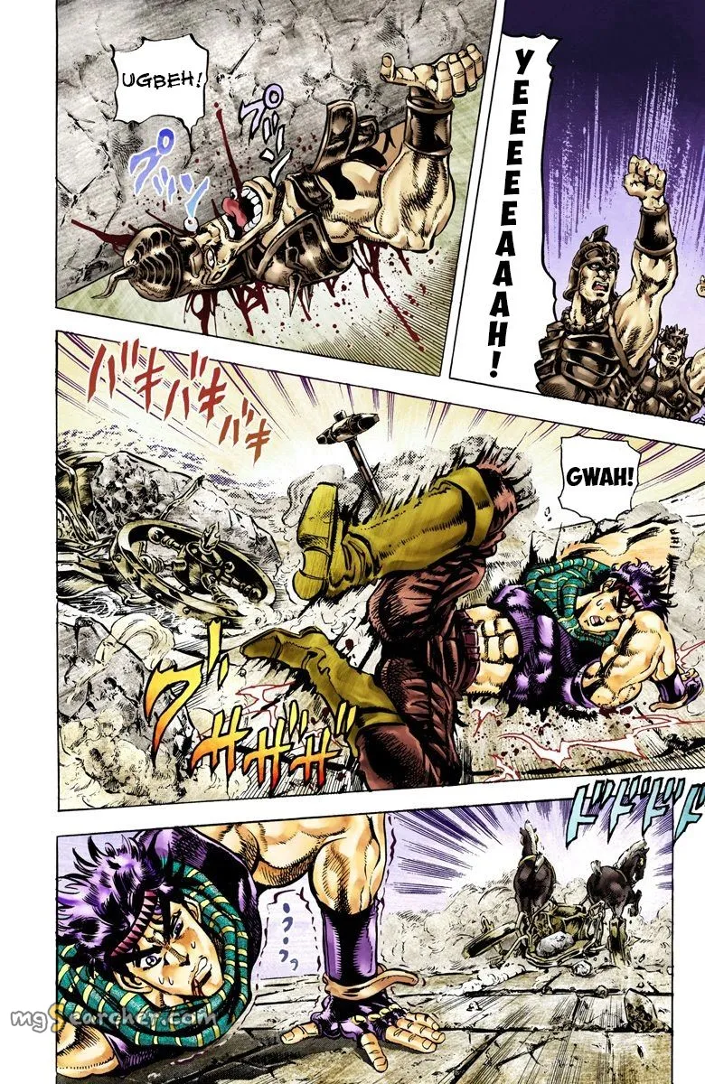 Read JoJo's Bizarre Adventure Part 2 Battle Tendency Official Colored Manga Online