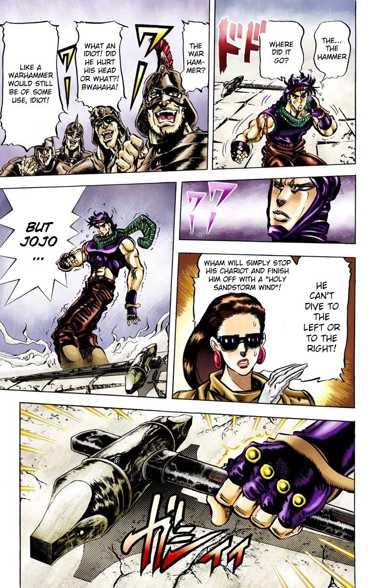 Read JoJo's Bizarre Adventure Part 2 Battle Tendency Official Colored Manga Online