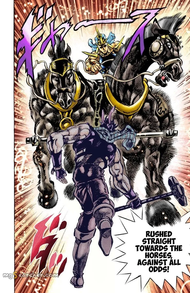 Read JoJo's Bizarre Adventure Part 2 Battle Tendency Official Colored Manga Online