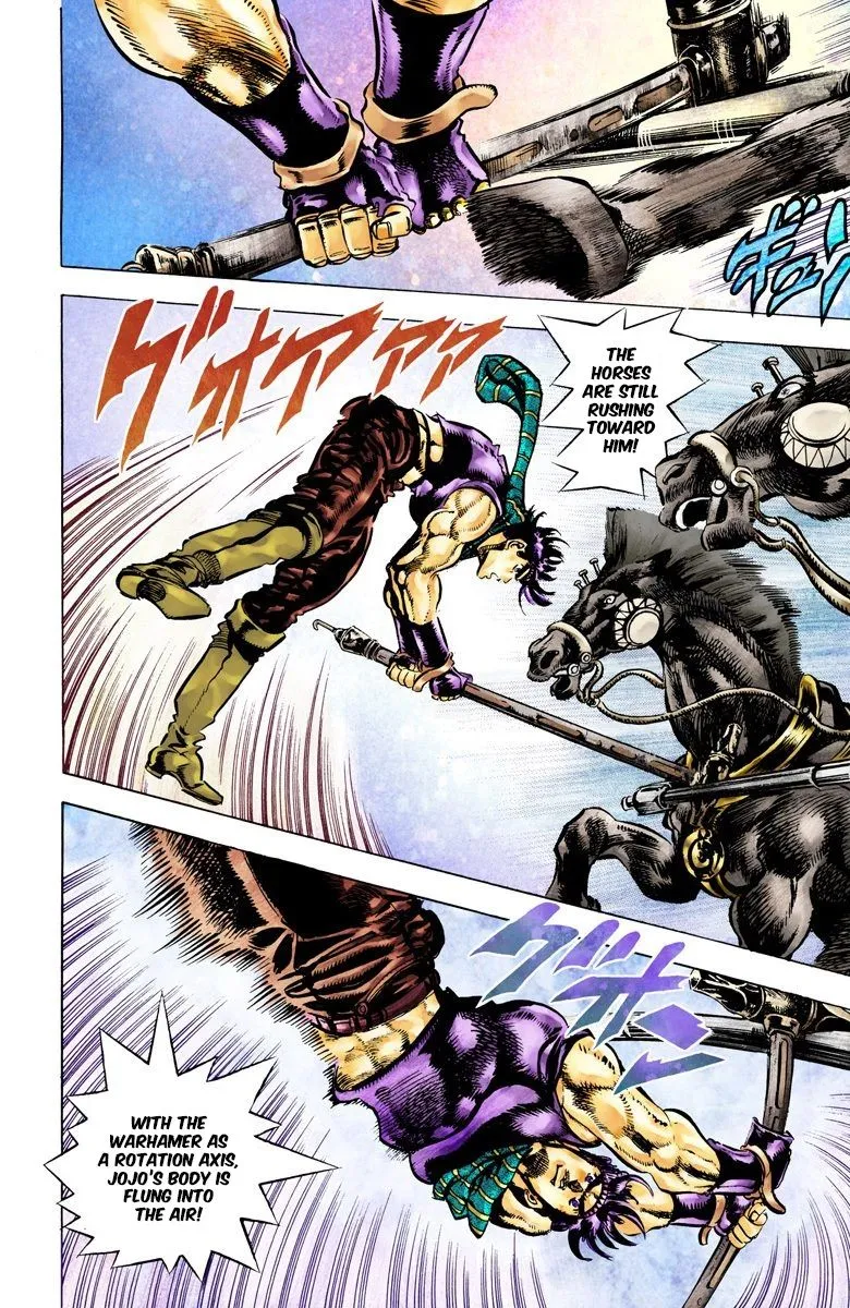 Read JoJo's Bizarre Adventure Part 2 Battle Tendency Official Colored Manga Online