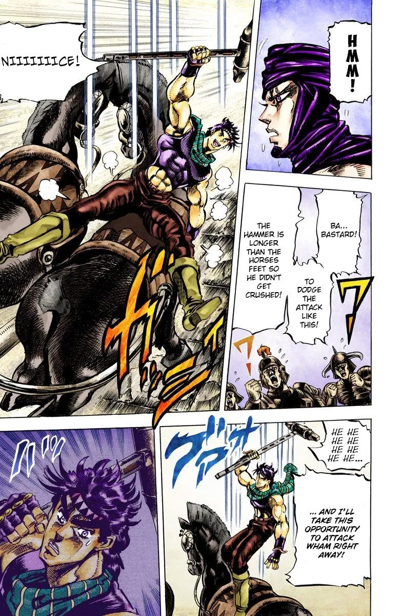 Read JoJo's Bizarre Adventure Part 2 Battle Tendency Official Colored Manga Online
