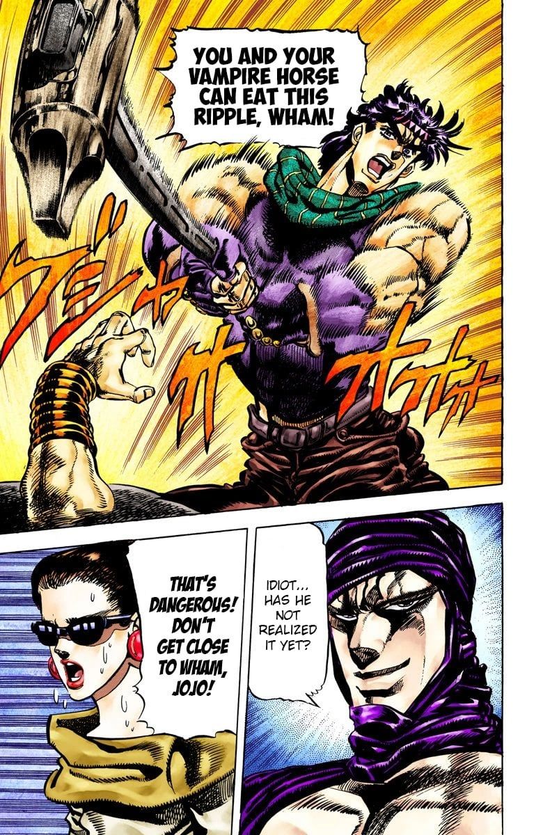 Read JoJo's Bizarre Adventure Part 2 Battle Tendency Official Colored Manga Online
