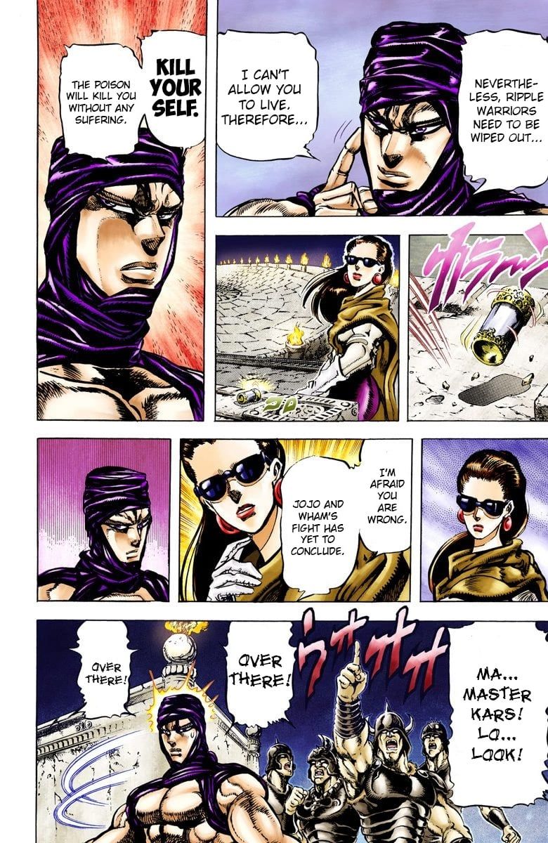 Read JoJo's Bizarre Adventure Part 2 Battle Tendency Official Colored Manga Online