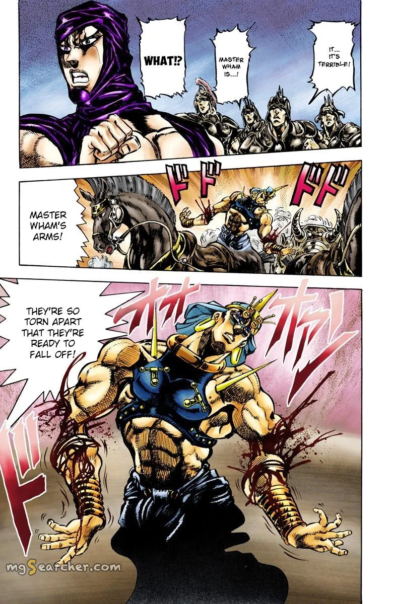 Read JoJo's Bizarre Adventure Part 2 Battle Tendency Official Colored Manga Online