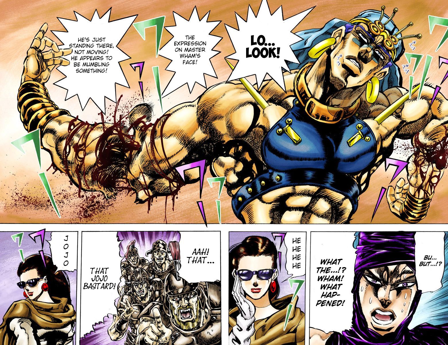 Read JoJo's Bizarre Adventure Part 2 Battle Tendency Official Colored Manga Online