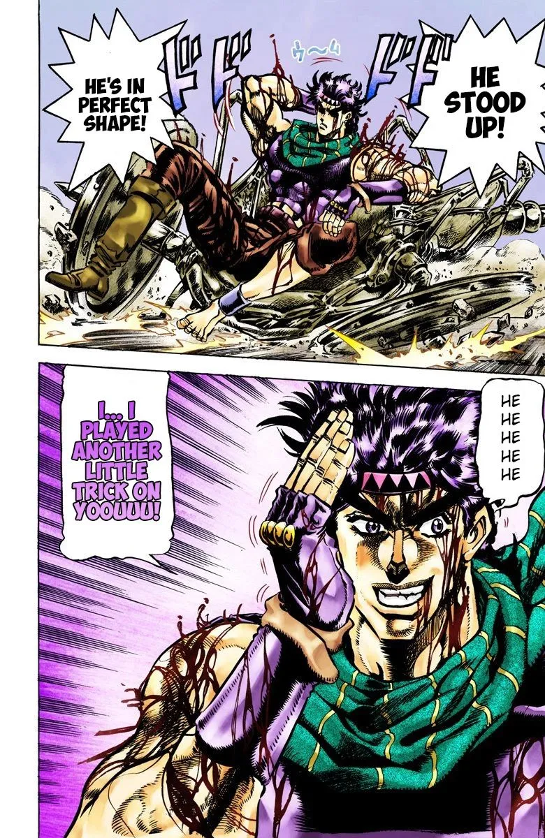 Read JoJo's Bizarre Adventure Part 2 Battle Tendency Official Colored Manga Online