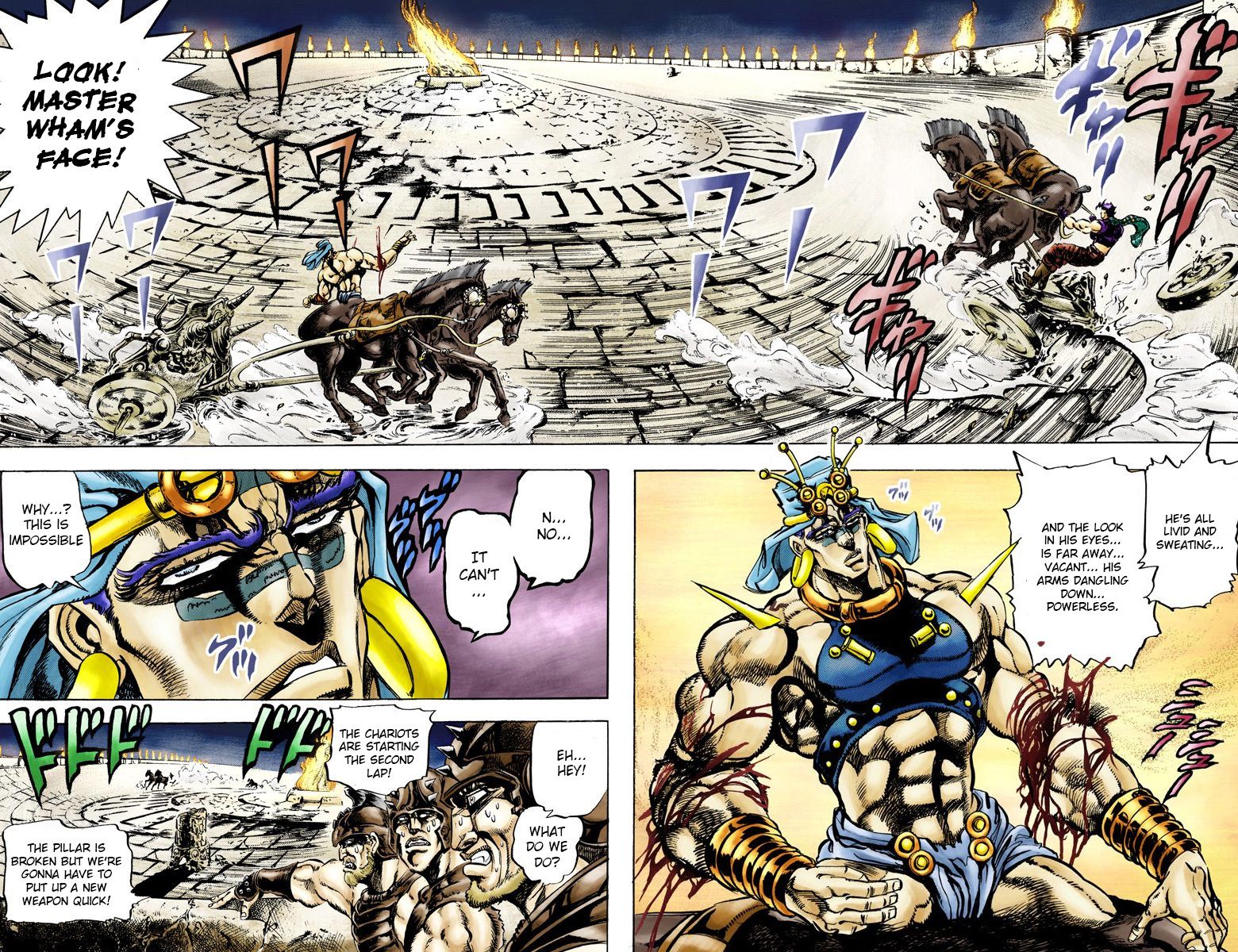 Read JoJo's Bizarre Adventure Part 2 Battle Tendency Official Colored Manga Online
